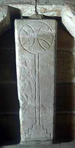 Slab withgospels