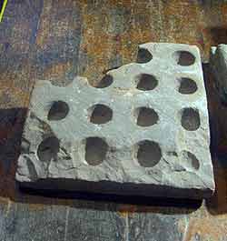 Cresset stone